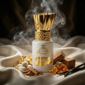 White Oudh Attar 6ml long lasting alcohol free oudh fragrance