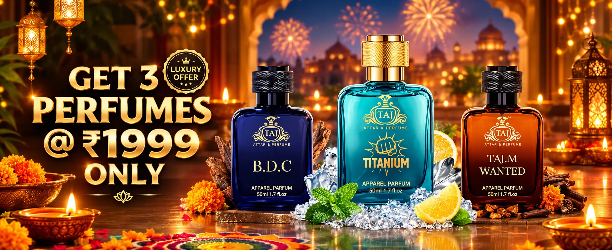 Diwali Luxury Perfume Offer