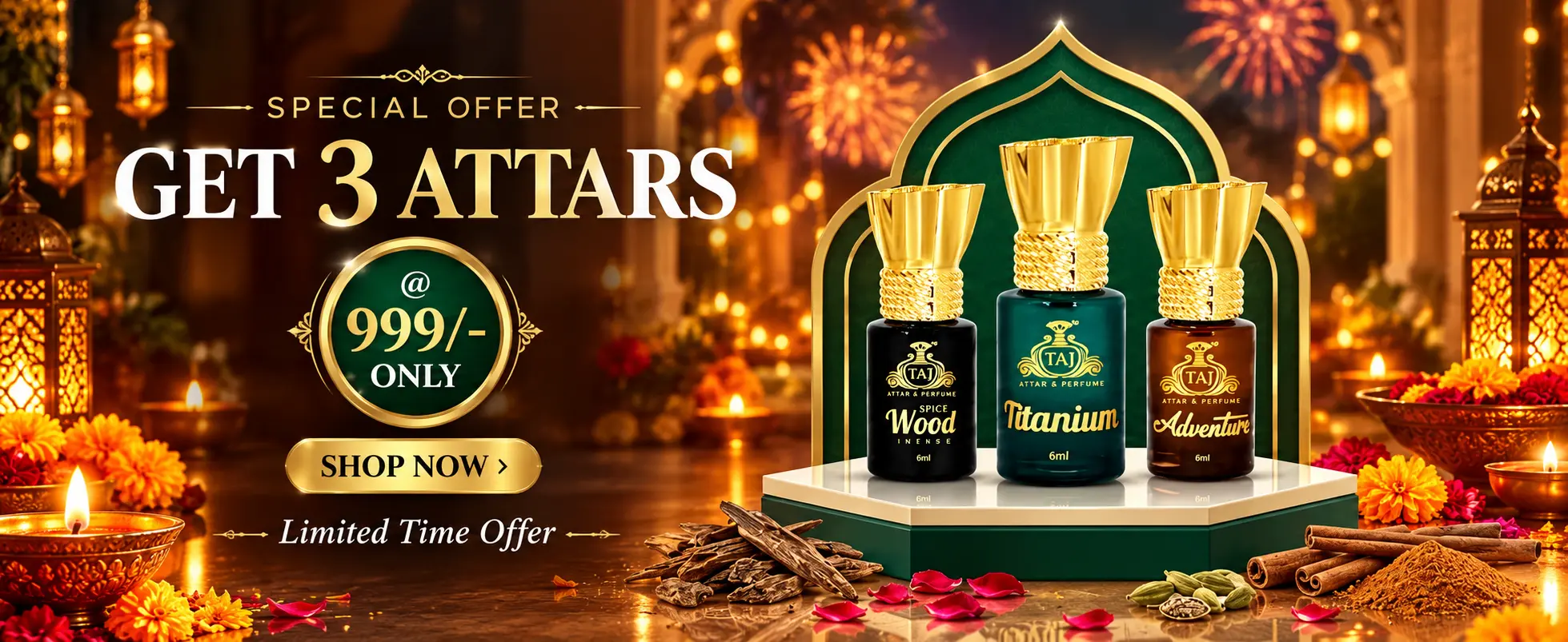 Luxurious Diwali Attar Offer